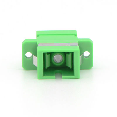 การสูญเสียการแทรกต่ำ Simplex SC 1550nm Optical Fiber Adapter