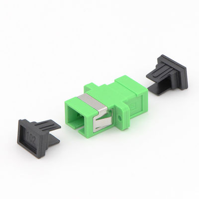 การสูญเสียการแทรกต่ำ Simplex SC 1550nm Optical Fiber Adapter