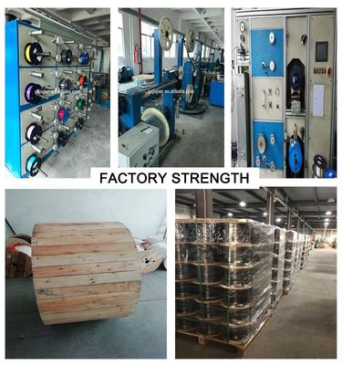 สายไฟเบอร์ออปติกกลางแจ้งที่ไม่ใช่โลหะ GYFXTY 12Core