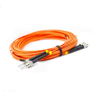 Duplex Orange UPC MultiMode 2m 3.0mm ST สายแพทช์ไฟเบอร์ออปติก