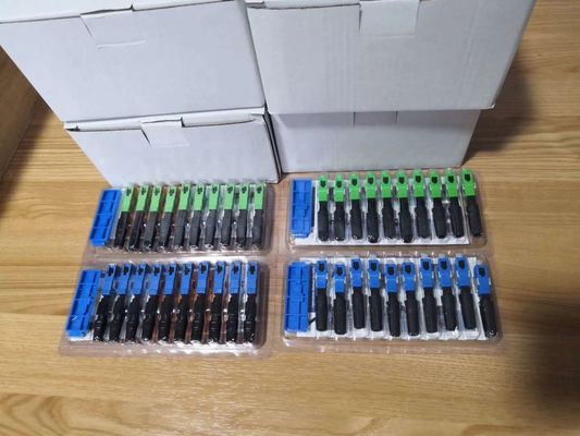 ขั้วต่อสายเคเบิล SC APC UPC Ftth การสิ้นสุดภาคสนาม
