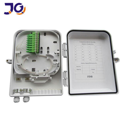 ติดตั้งเสา FTTH FTTB FTTX 8cores Optical Splitter Box