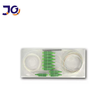 PVC LSZH SC / APC 1x8 ตัวแยกไฟเบอร์โหมดเดี่ยว