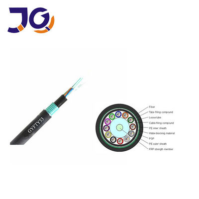 Outdoor GYTA53 2-288cores สายเคเบิลใยแก้วนำแสงหุ้มเกราะ