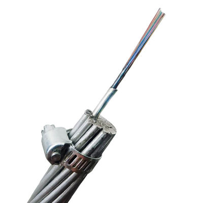 2 กม. 4 แกน OPGW สายเคเบิลไฟเบอร์ออปติกกลางแจ้งโหมดเดี่ยว