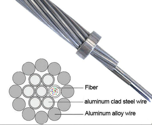 OPGW-36B1-105 ITU-T G.652 Fibers ใยแก้วนำแสงสายกราวด์
