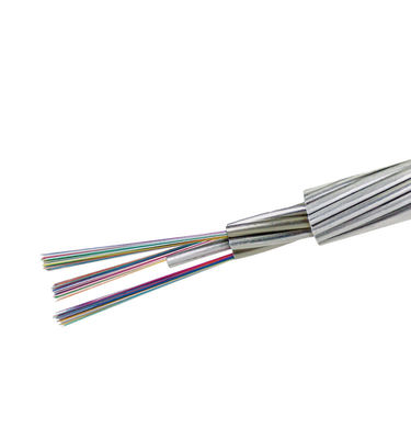 สายไฟเบอร์ออปติก 24 48 72 Core OPGW 500kv 24