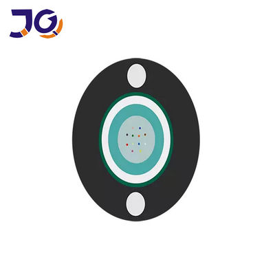 สายไฟเบอร์ออปติกแบบแบน 12Core 6.0 มม. GYFXTY