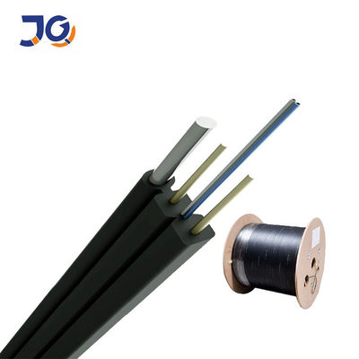 Outdoor Gjyxfch G657 G652D Fiber Ftth Drop Cable Self สนับสนุน