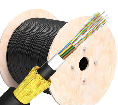 12 96 Core 80m 100m Span G652D ADSS Fiber Optic Cable Non Metallic