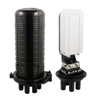 IP68 พลาสติก 1 ใน 4 ออกโดมไฟเบอร์ออปติกประกบปิด