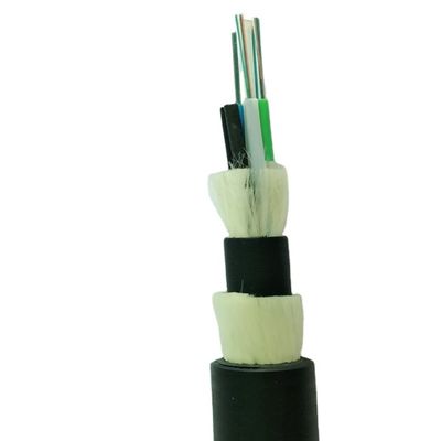 250 Fiberm ADSS สายไฟเบอร์ออปติกป้องกันการติดตามการพังทลายของไฟฟ้าด้านนอก
