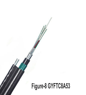 2KM รูปที่ 8 Self Support 24 Core Fiber Optic Cable Single Mode