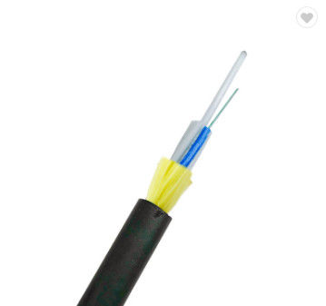 G652D AT PE Sheath 150m 200m Span Fiber Optic Cable ADSS-24