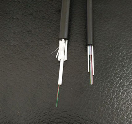 HDPE Sheath GYFXTY FRP 4core สายไฟเบอร์ออปติกกลางแจ้ง