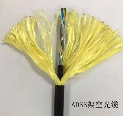 ADSS Outdoor G65D เหนือศีรษะ 48 96 Core SM Single Mode Aerial Cable
