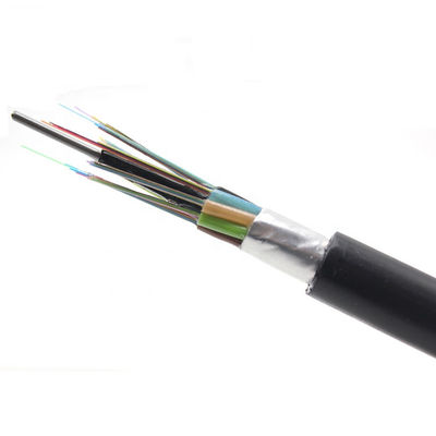 สายอลูมิเนียม G652D Loose Tube Stranded Fiber Optic Gyta Cable