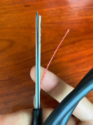 ASU80 Single Losse Tube สายเคเบิลใยแก้วนำแสงที่รองรับตัวเอง