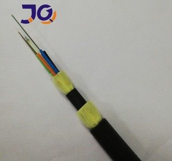 FCC SM Single Double PE Jacket 96 สายไฟเบอร์ออปติก ADSS หลัก