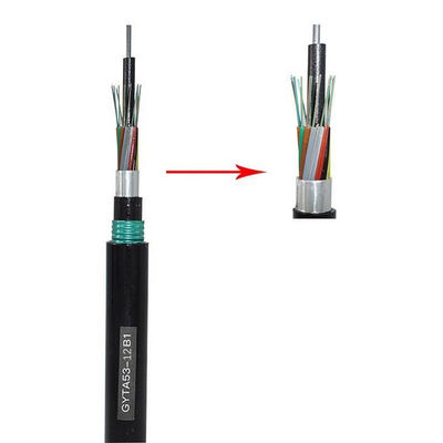 GYTA53 สายเคเบิลใยแก้วนำแสงใต้ดินการสื่อสารแบบหุ้มเกราะคู่
