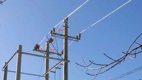 100m Span Armoring 24 แกนสายเคเบิลใยแก้วนำแสงที่รองรับตัวเอง FRP Sheath