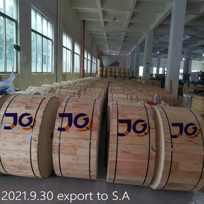 G655 Double Layer 300m Span ADSS Fiber Cable เหนือศีรษะ