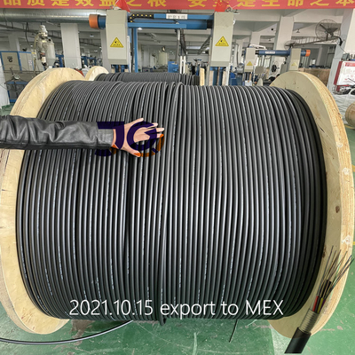 GYTS 144 Cores Microduct สายเคเบิลใยแก้วนำแสงหุ้มเกราะ
