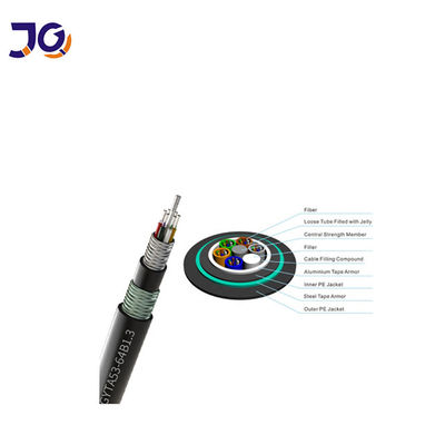 สายเคเบิลใยแก้วนำแสงใต้ดินป้องกันหนูหนูเดียว