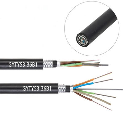 Multi Mode Underground GYTS สายเคเบิลไฟเบอร์ออปติก