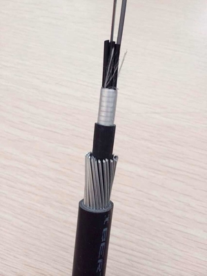 สายใยไฟเบอร์ออปติกใต้ดิน GYTA33 24 32 36 48 72 96 144 คอร์ G652D SM สายใยน้ําดําน้ําสําหรับการวางฝังโดยตรง