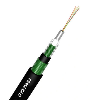 สายเคเบิลใยแก้วนำแสงหุ้มเกราะสองชั้น G657A ประเภทสำหรับ Duct