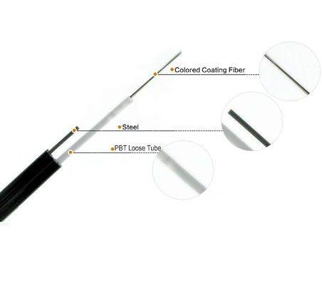 Central Loose Tube โหมดเดี่ยว Gyxtc8y 4 Core Fiber Cable