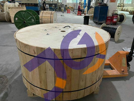 สายเคเบิลใยแก้วนำแสงทางอากาศ ADSS ยาว 50 ม. 6 8 แกน 12 24 48 แกนสายไฟเบอร์ออปติกกลางแจ้ง