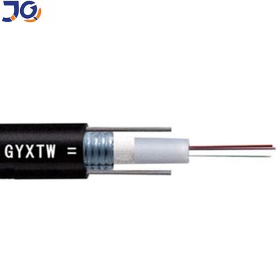 สายเคเบิลใยแก้วนำแสง Gyxtw หุ้มเกราะ 24 แกน Monomodo Central Loose Tube