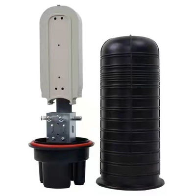 แนวตั้ง 1 ใน 4 ออก Optical Splice Dome Closure ปิดผนึกกล สายเคเบิล Splice กล่องไฟเบอร์ออปติก Closure