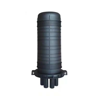 แนวตั้ง 1 ใน 4 ออก Optical Splice Dome Closure ปิดผนึกกล สายเคเบิล Splice กล่องไฟเบอร์ออปติก Closure
