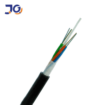 กลางแจ้ง Single mode Duct G652D FRP ความแข็งแรงสมาชิก 12 24 48 96 หลักสายไฟเบอร์ออปติก