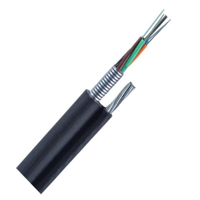 Gytc8a Gytc8s สายเคเบิลใยแก้วนำแสงกลางแจ้งเหนือศีรษะรองรับตัวเองรูปที่8