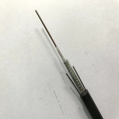 GYXTW G652D สายเคเบิลใยแก้วนำแสงหุ้มเกราะเดี่ยว 12 แกนกลางแจ้ง