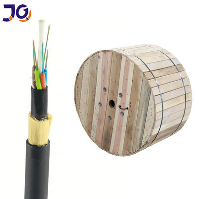 โฆษณาสายไฟเบอร์ออปติก 12 Core 2km Optique Fiber Optical G652d Cable Roll Drum
