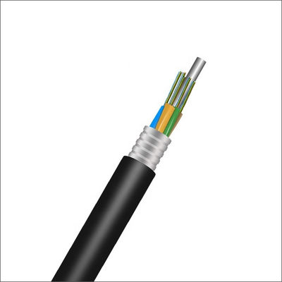 ผลิต GYTA Stranded Loose Fiber Optic Cable Cords GYTA 2/4/6/8/12/16/24/48/72/96/144 Core